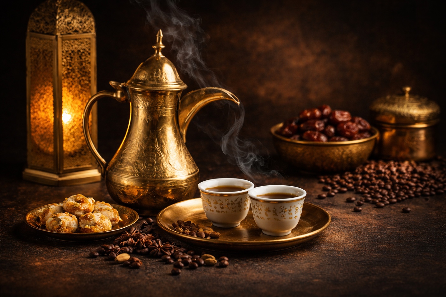 Arabic coffee tradition