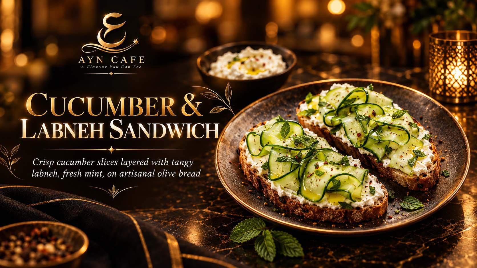 Ayn Cafe savory menu, page 3