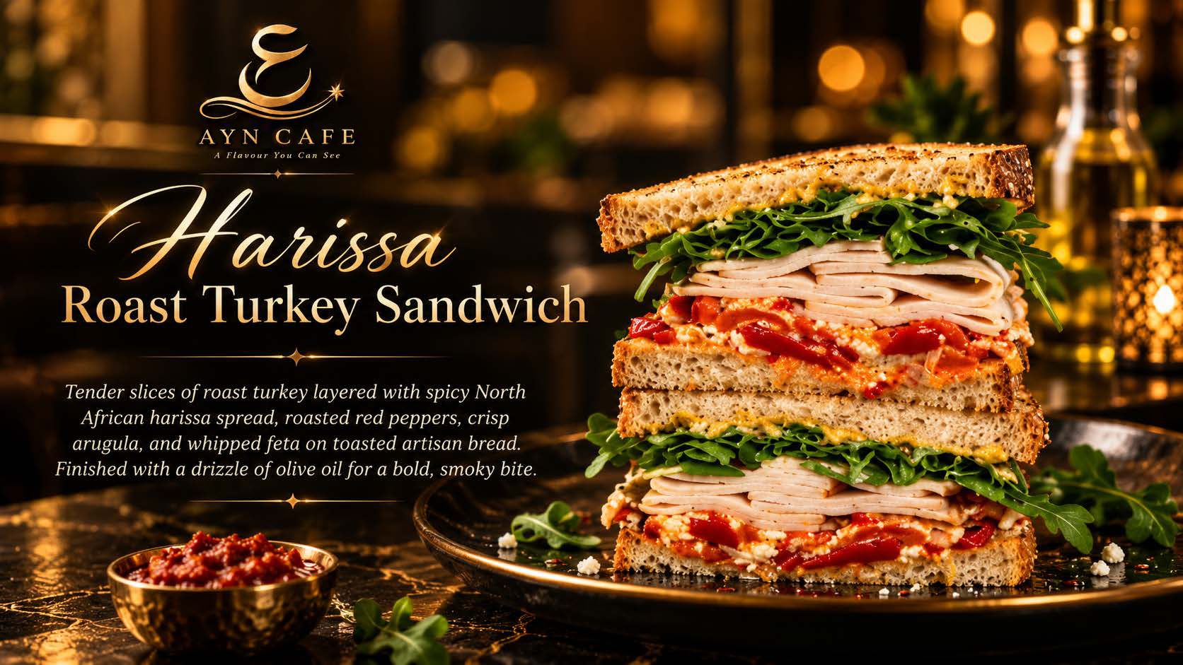Ayn Cafe savory menu, page 9